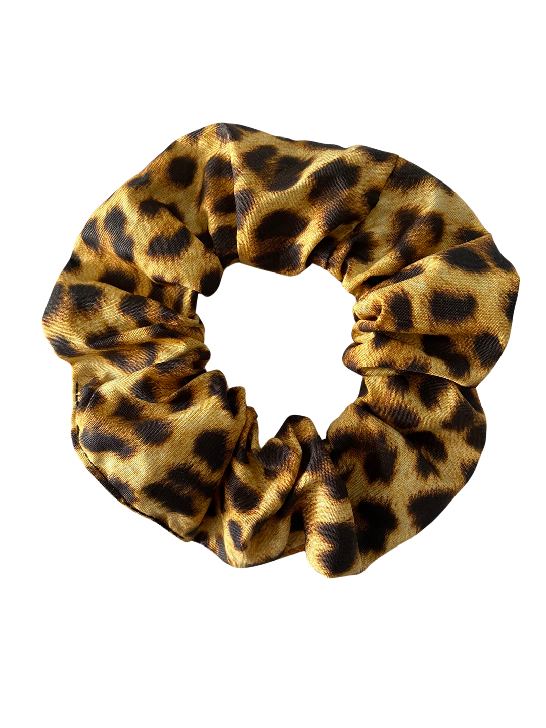 Cheetah Print Hair Scrunchie