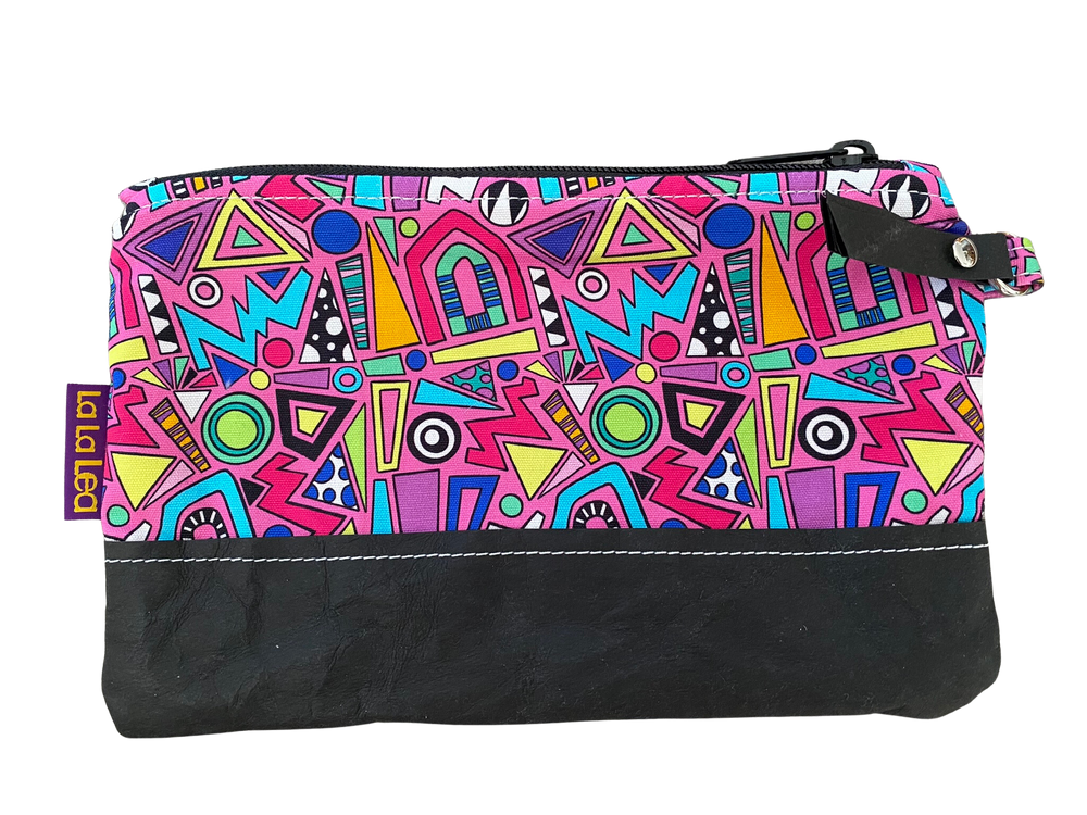 80's Pink Mini Clutch Purse