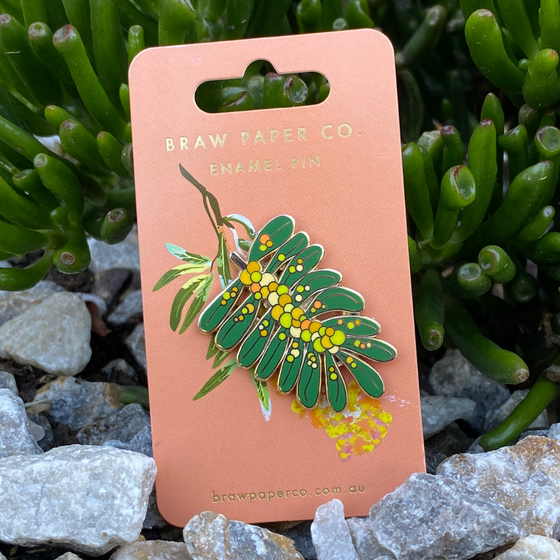 Acacia Enamel Pin