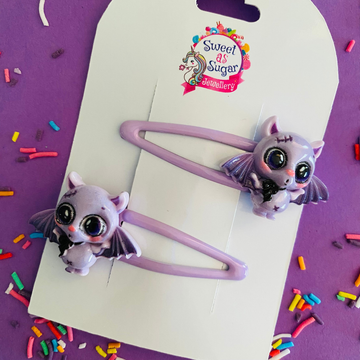 Bat Hair Clips