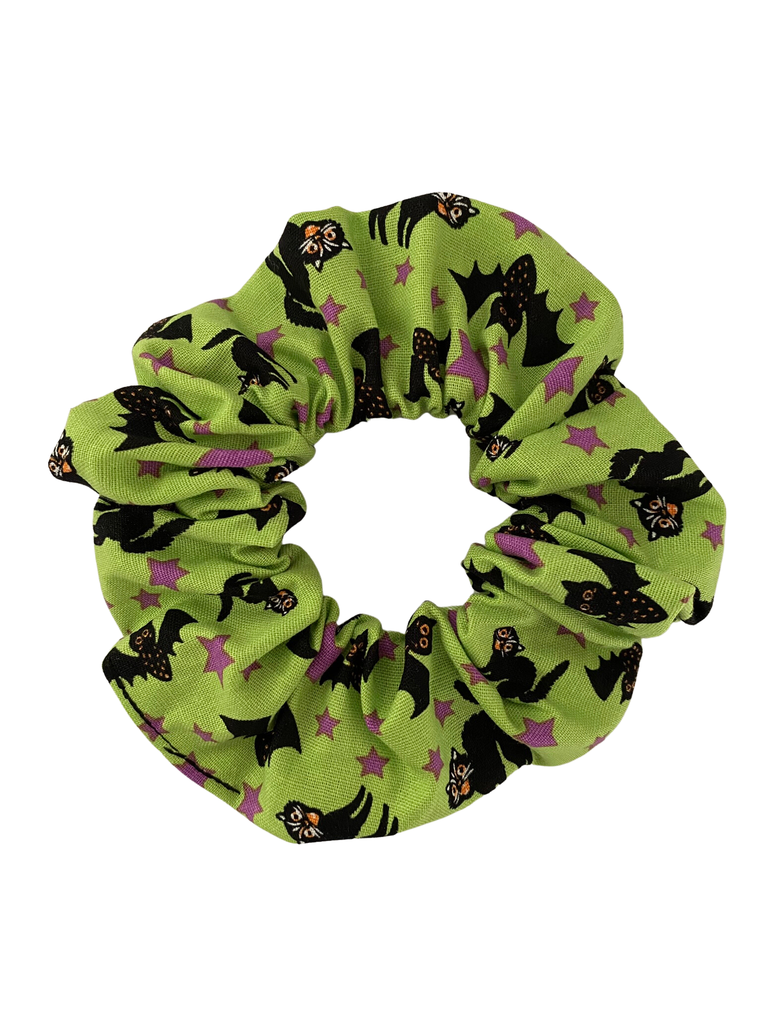 Black Cats Black Bats Scrunchie