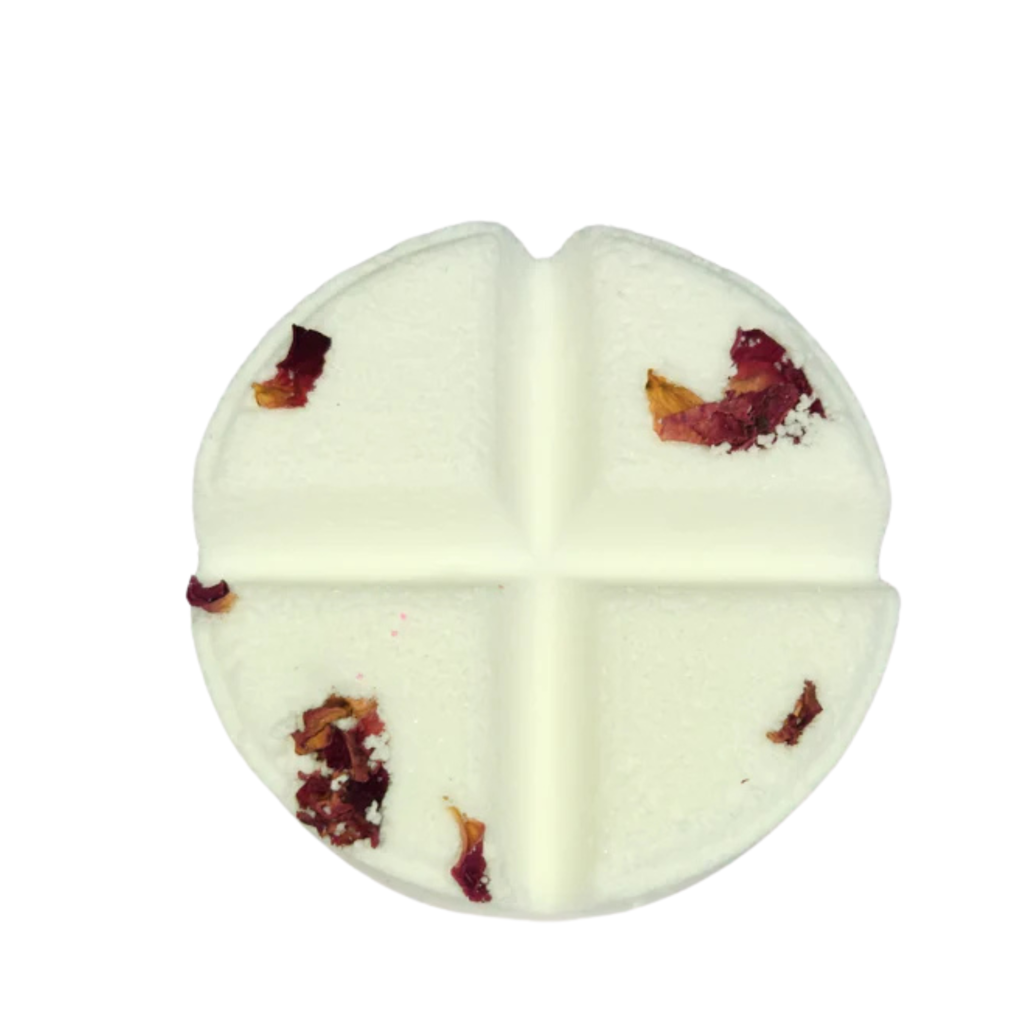 Our Botanical Bliss Shower Steamer is a sweet surprise—blending juicy blackberries with soft rose for a scent that's both fruity and floral. 