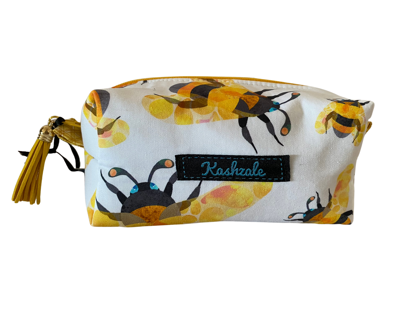 Busy Bees Medium Size Box Cosmetic Bag