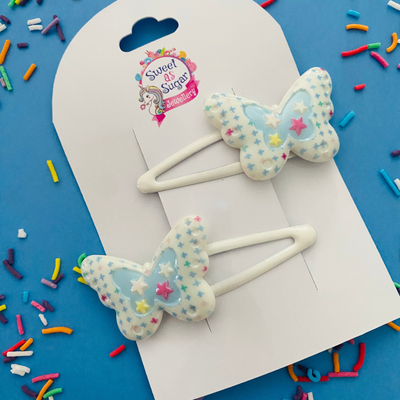 Butterfly Hair Clips