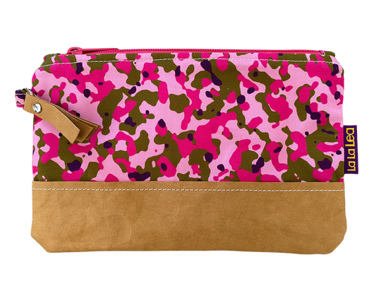 Camo Musk Burgundy Mini Clutch Purse