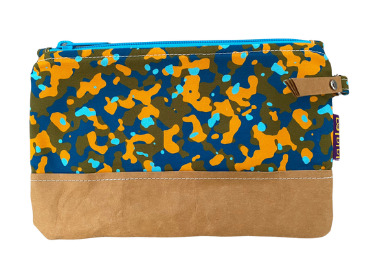 Camo Mustard Mini Clutch Purse