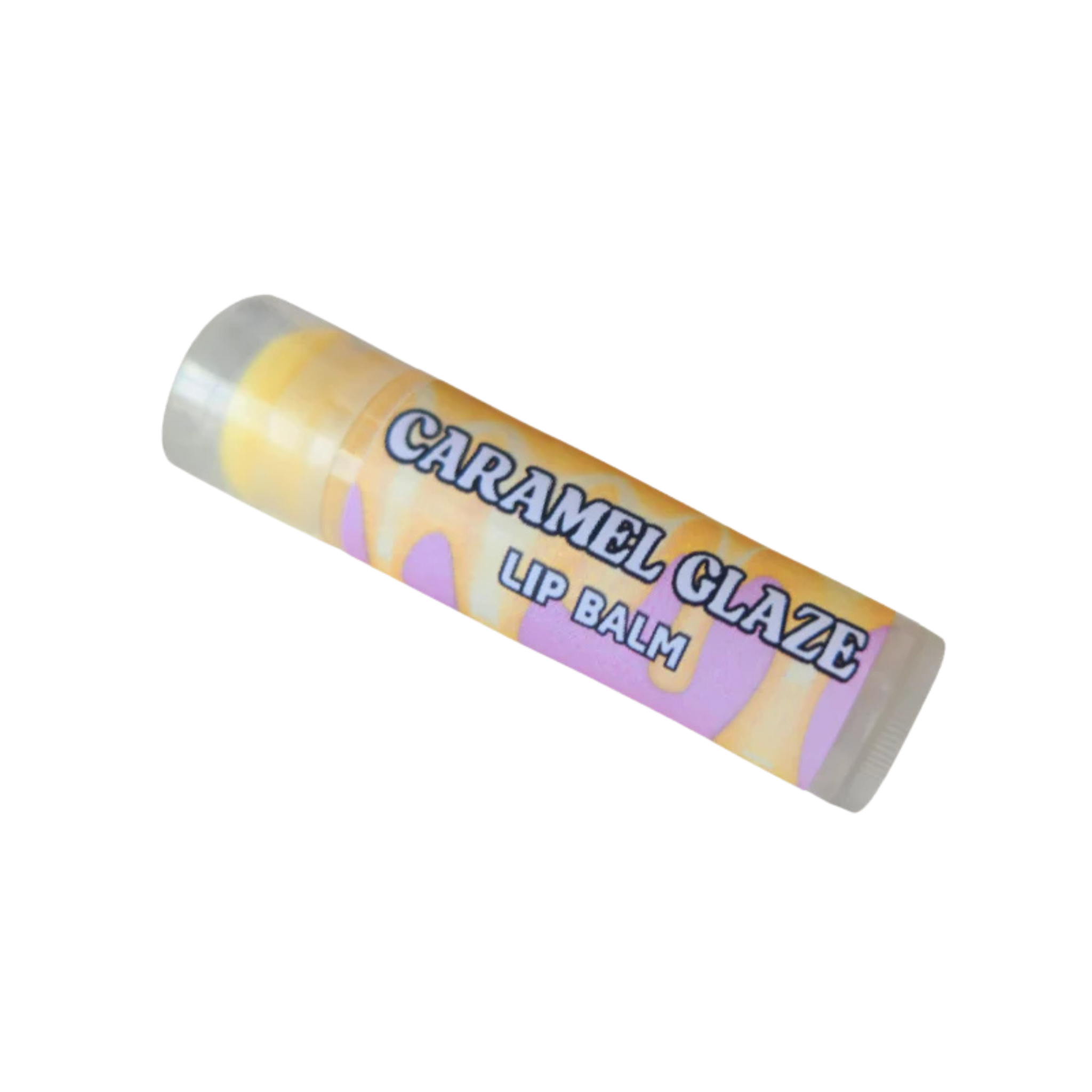 Caramel Glaze Lip Balm, flavoured with a decadent blend of sweet, sticky caramel and creamy buttercream vanilla. Hydrates, nourishes, and plumps lips, leaving them soft, smooth, and refreshed all day.
