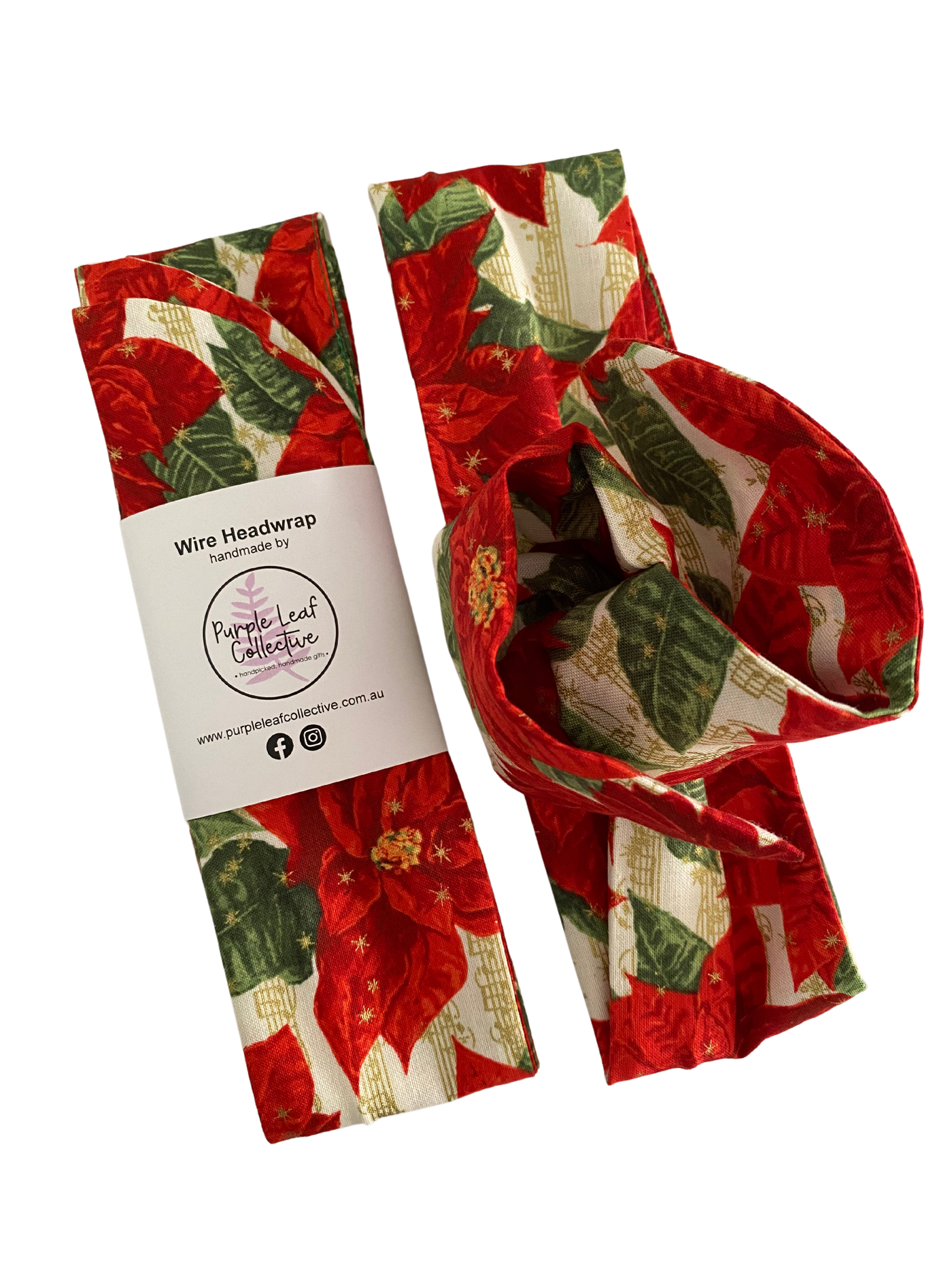 Christmas Holiday Music Wire Headwrap