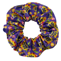 Creme Egg Purple Scrunchie