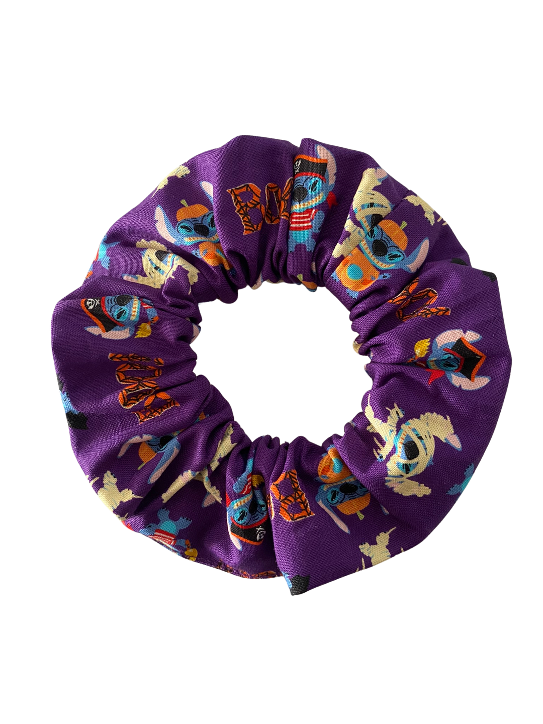 Halloween Stitch Boo Scrunchie