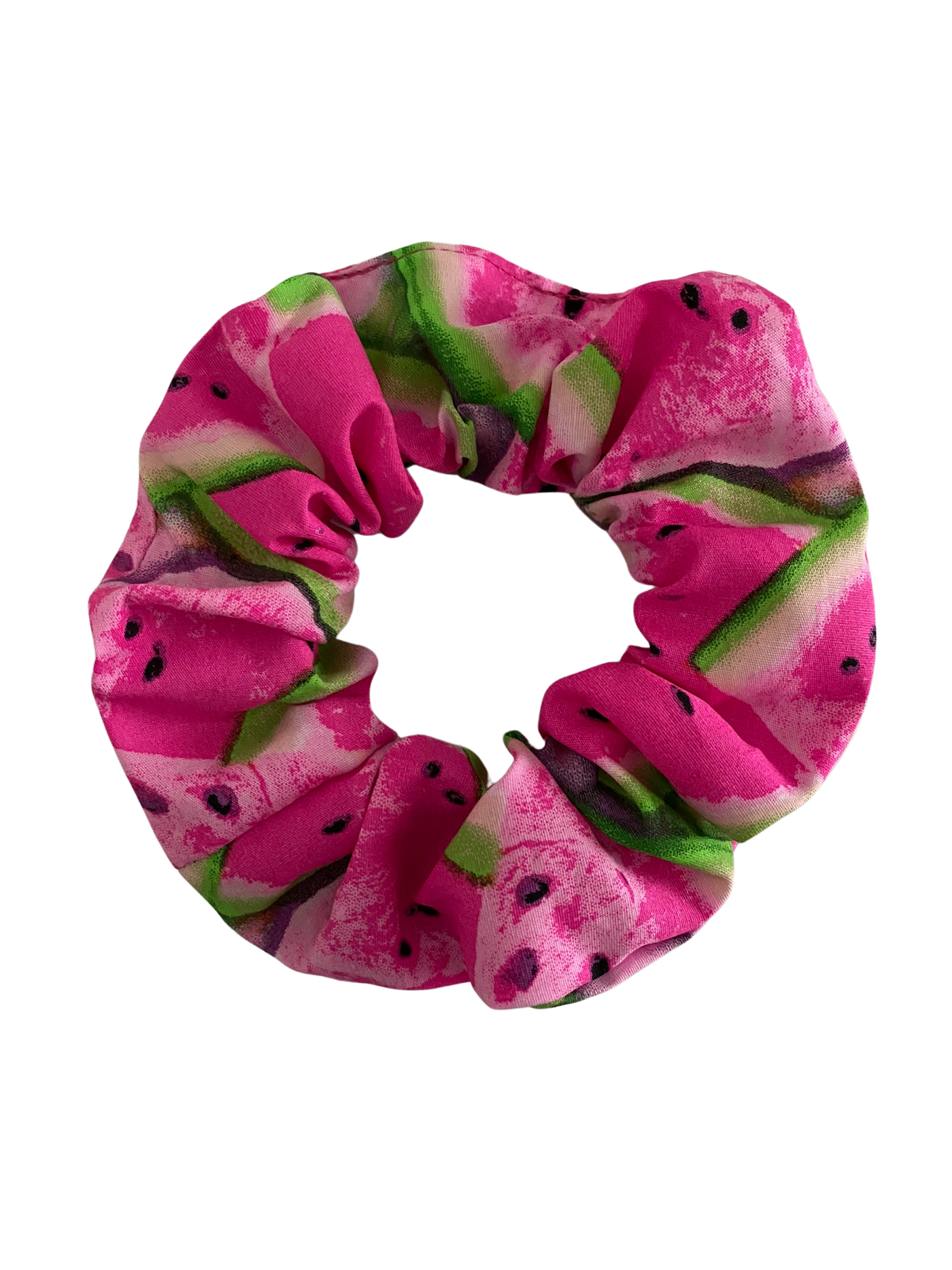 Hot Pink Watermelon Scrunchie