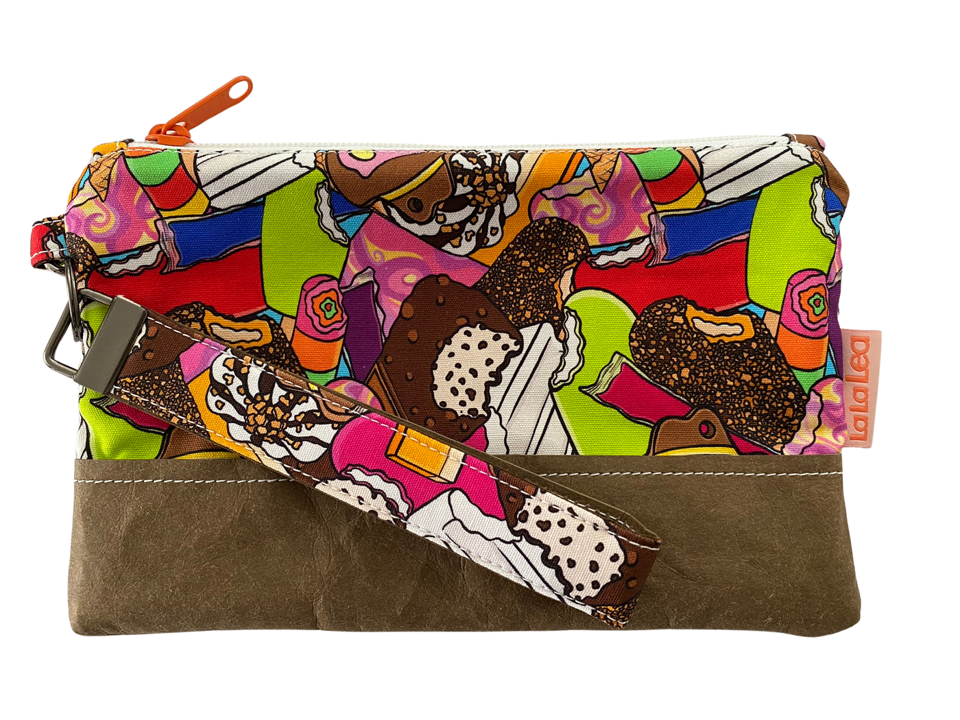 Iconic Ice Creams Wristlet Bag