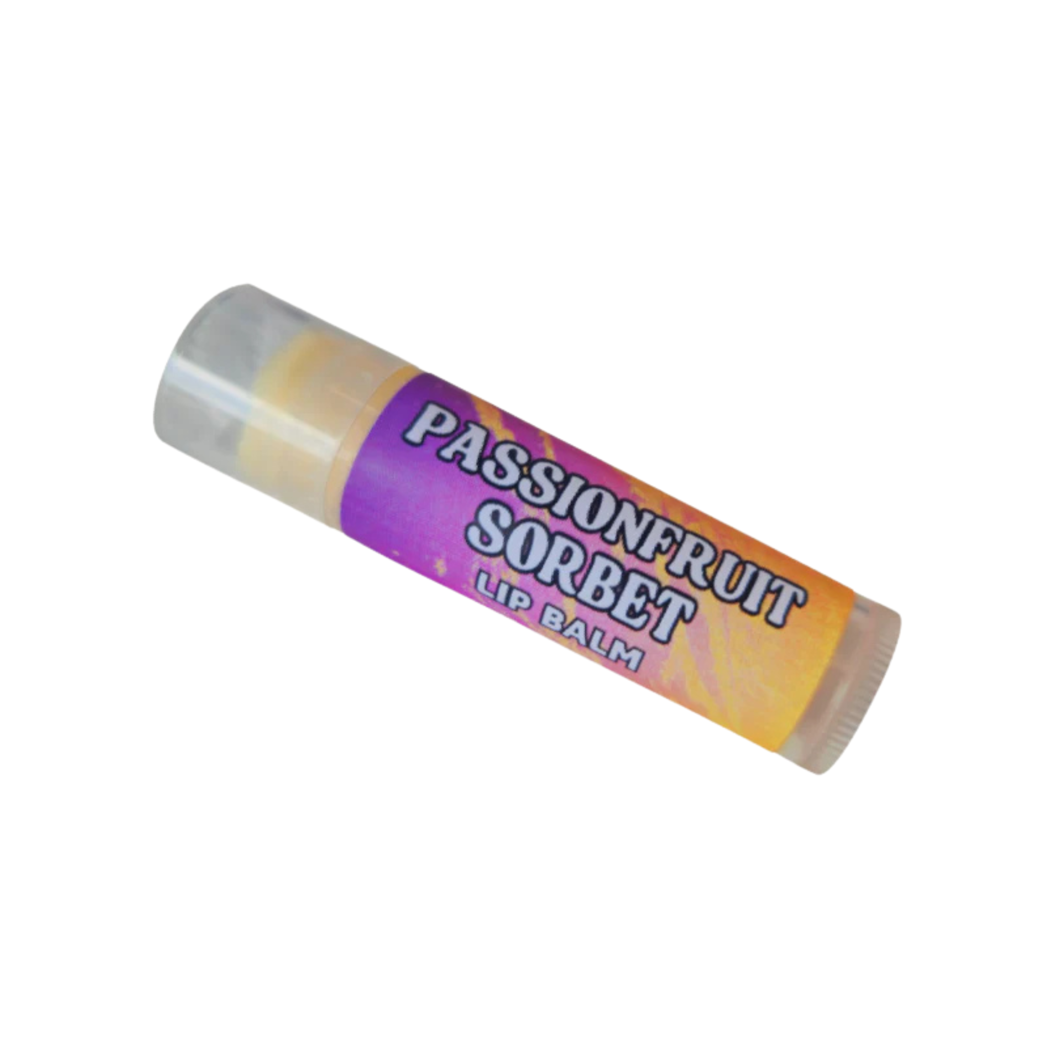 Passionfruit Sorbet Lip Balm, infused with the luscious flavour of tangy passionfruit and smooth buttercream vanilla. Hydrates, nourishes, and plumps lips, leaving them soft, smooth, and refreshed all day.