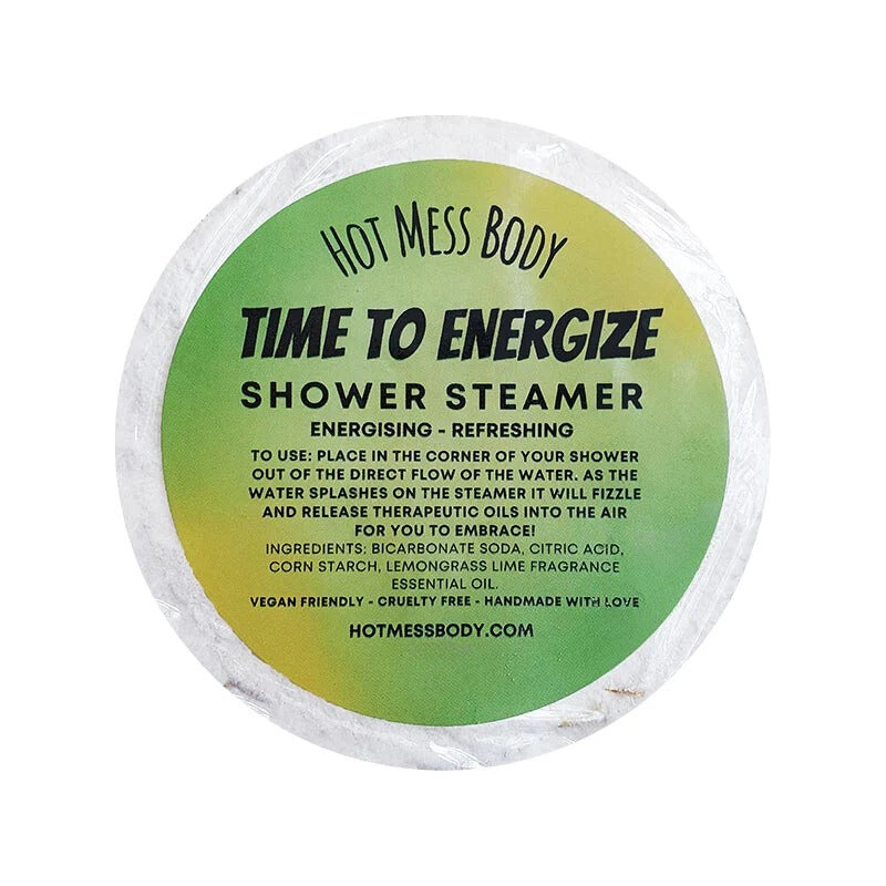 Time to Energize Shower Steamer