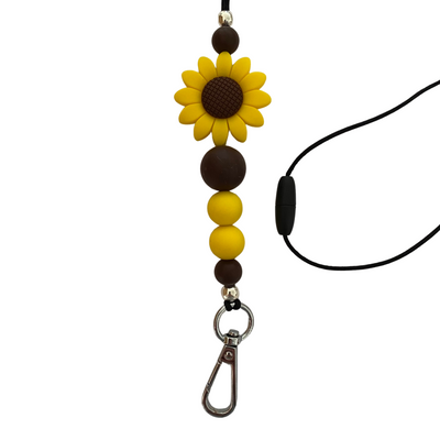 Yellow Sunflower Lanyard