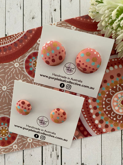 Sacred Country Button Studs